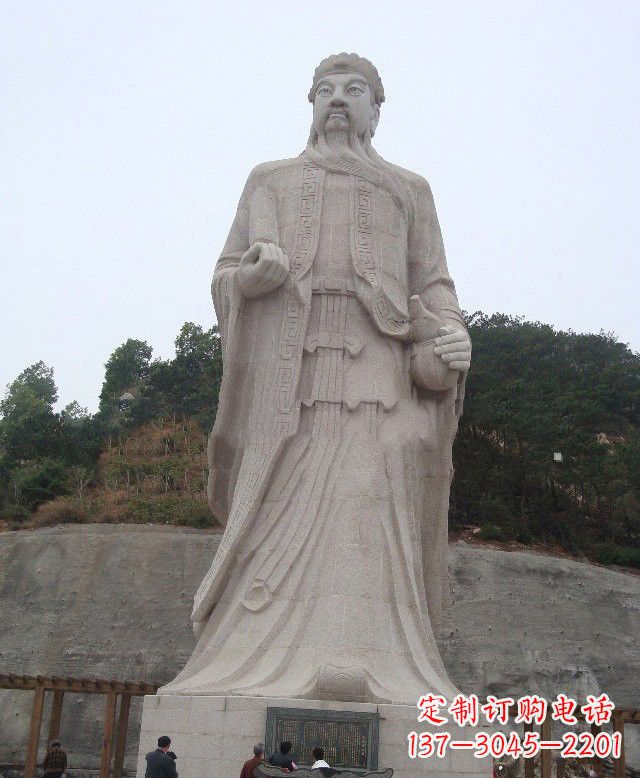 辽阳大理石保生大帝神像雕刻之美
