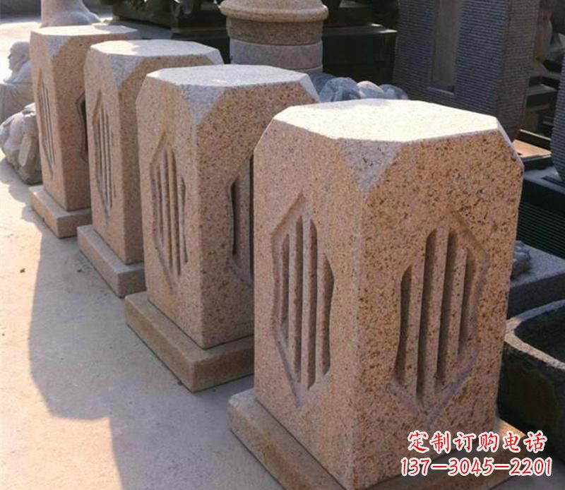 辽阳精美的大理石灯雕塑
