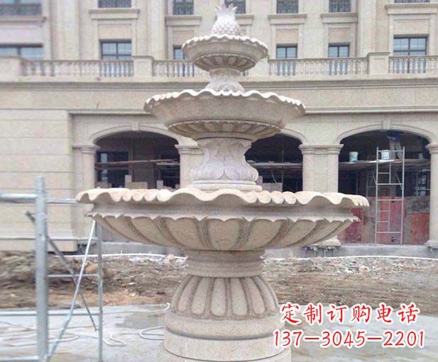 辽阳大理石喷泉雕塑