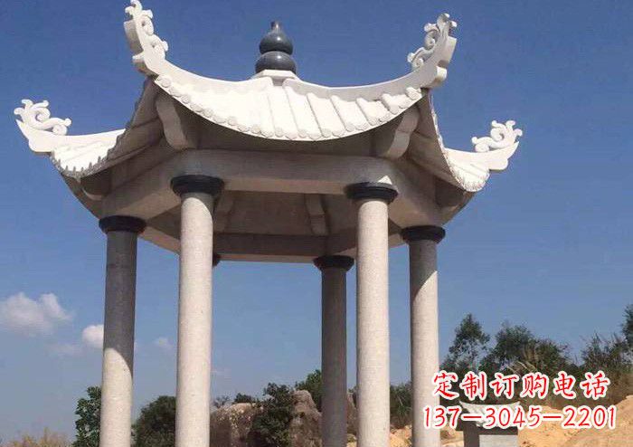 辽阳大理石凉亭雕塑——传承古代工艺之精粹
