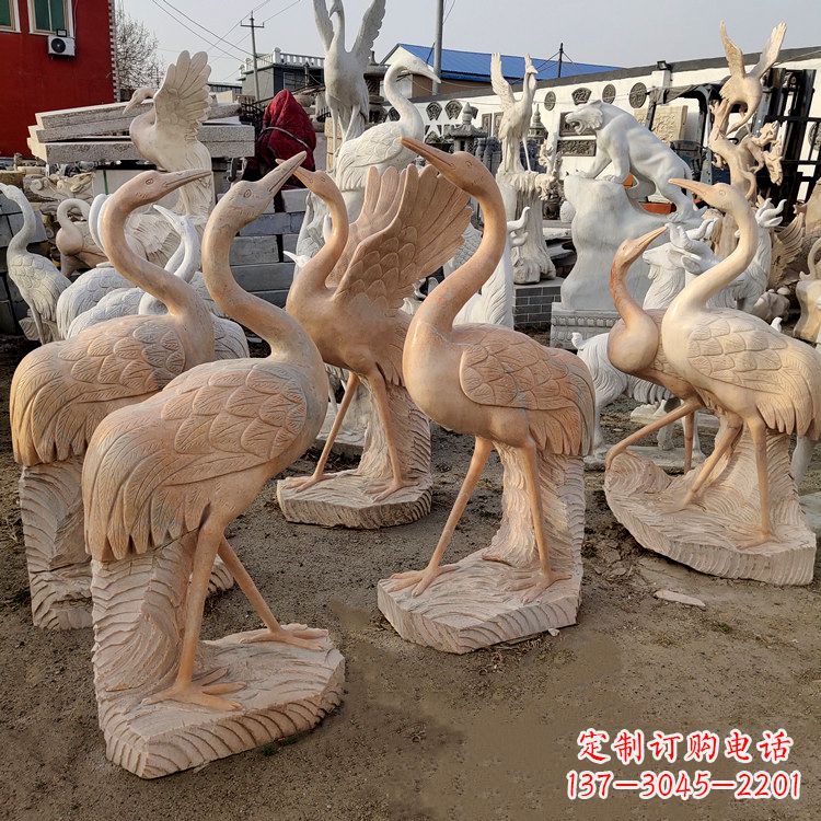 辽阳仙鹤雕塑艺术的经典之作