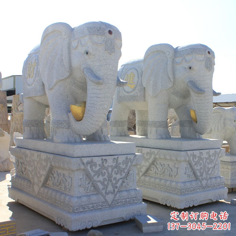 辽阳大象雕塑经典之作