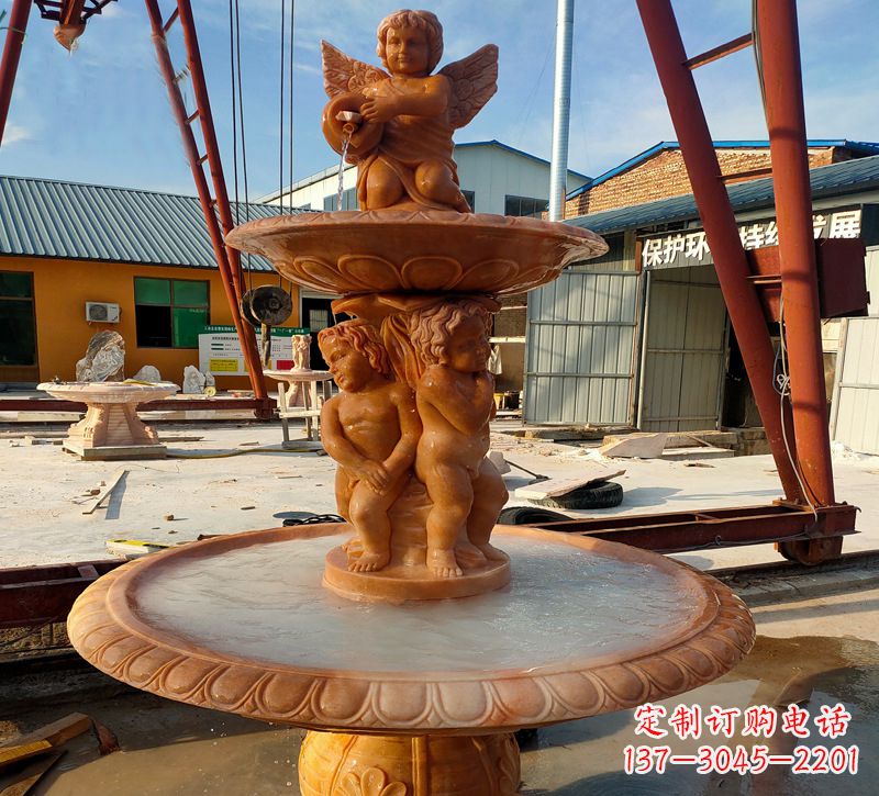 辽阳大理石风水球雕塑传承古老文化