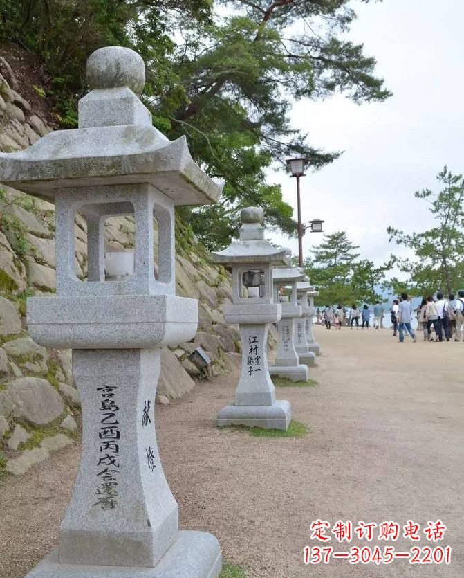 辽阳精美古典大理石宫灯雕塑