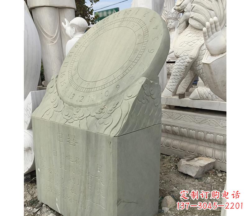 辽阳大理石日晷雕塑