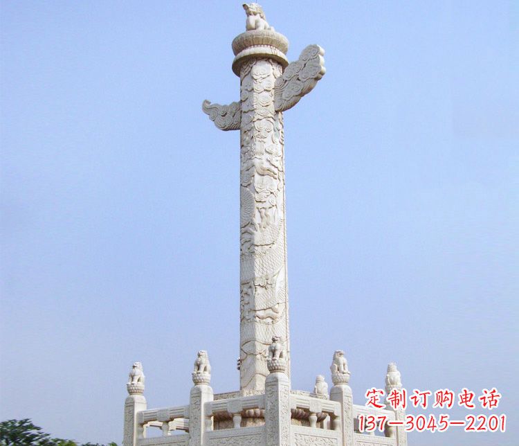 辽阳大理石华表雕塑
