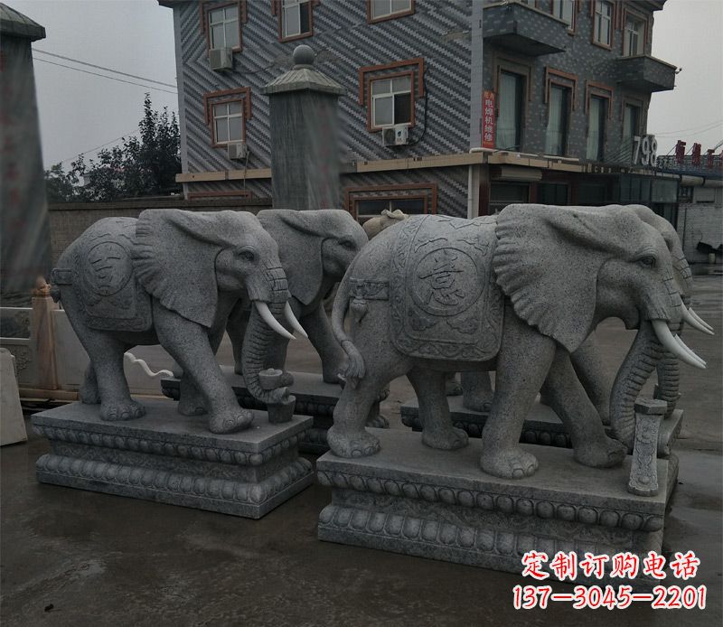 辽阳唯美雕刻大象雕塑