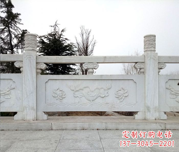 辽阳大理石景区栏板石雕_2
