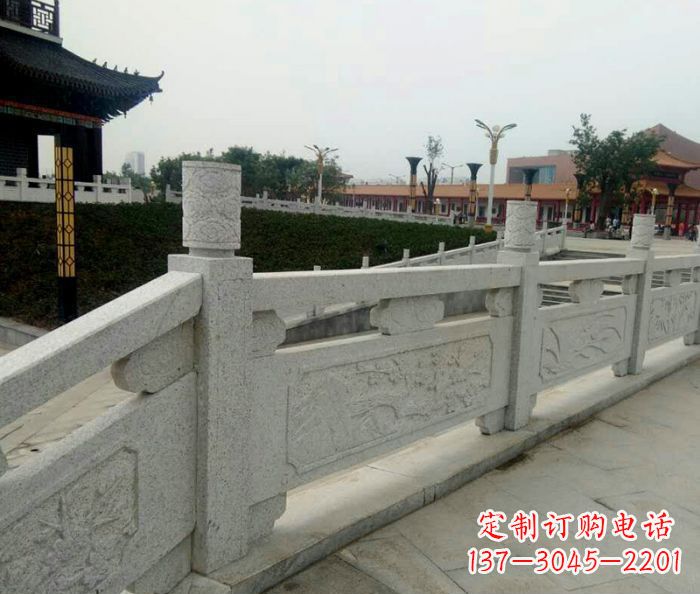 辽阳大理石景区栏板石雕_1
