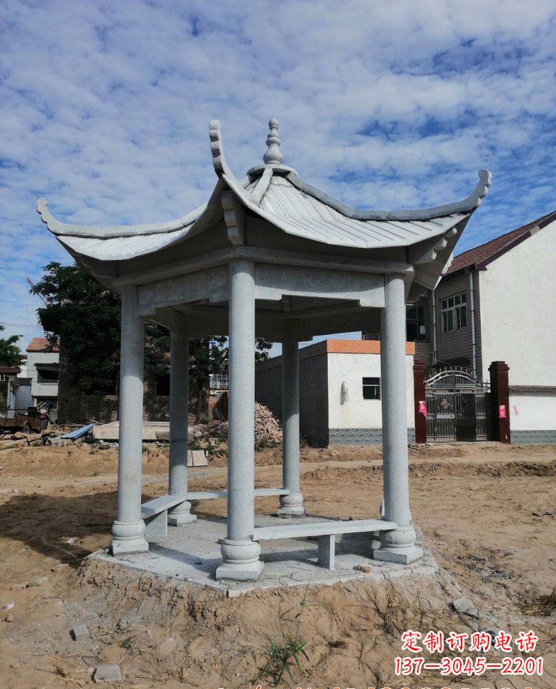辽阳典雅大理石凉亭雕塑