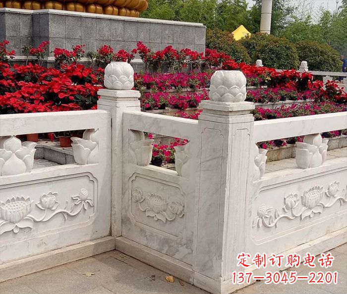 辽阳精美大理石旅游景区石雕栏板