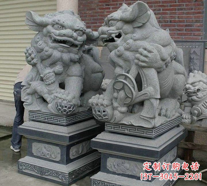 辽阳大理石狮子雕塑