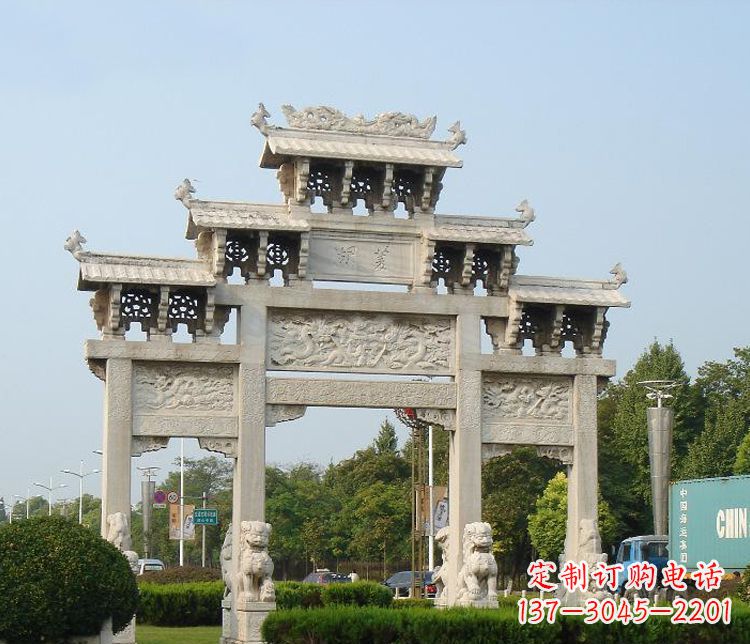 辽阳大理石牌坊雕塑——精致纯粹、卓越优雅