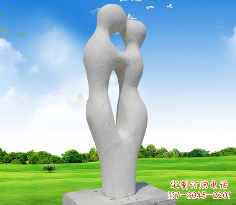 辽阳情侣石雕,永恒的爱恋
