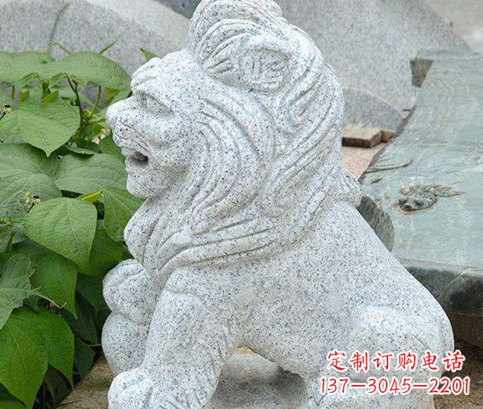辽阳大理石狮子雕塑