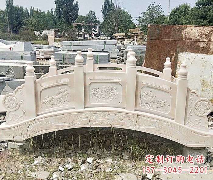 辽阳大理石小型拱桥雕塑