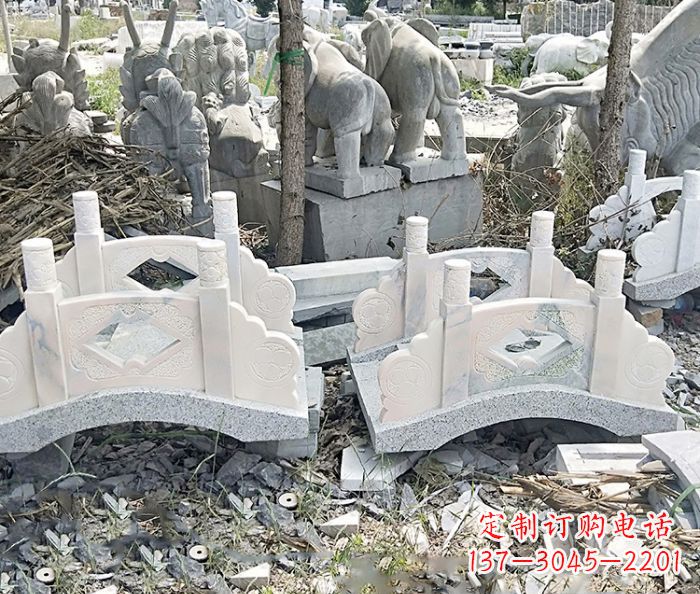 辽阳精美大理石拱桥雕塑