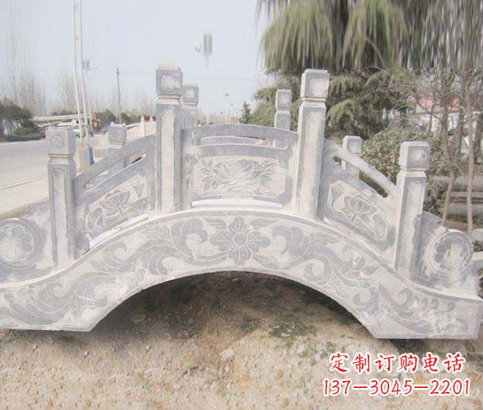 辽阳精美大理石小型拱桥石雕
