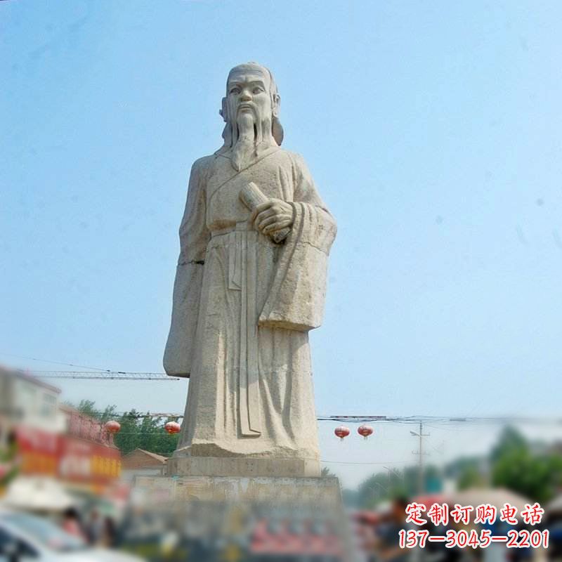 辽阳大理石庄子雕塑-名人雕像