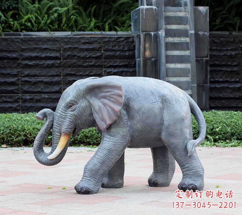 辽阳大象 石雕雕塑