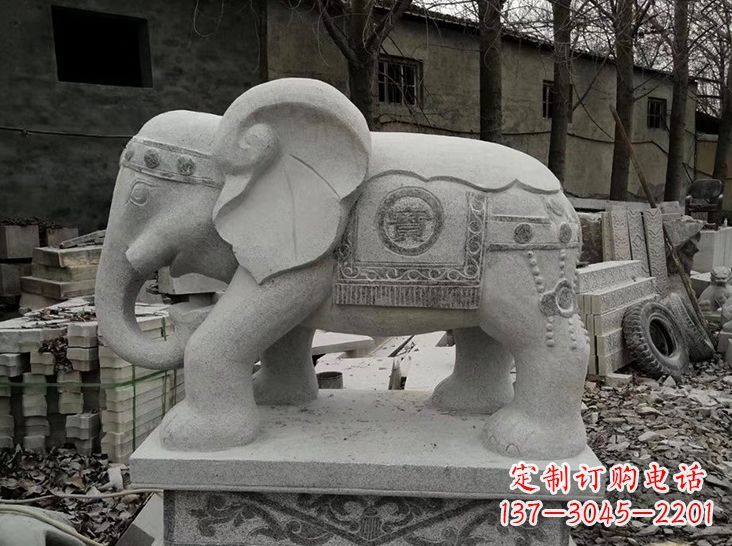 辽阳大象 石雕 古代