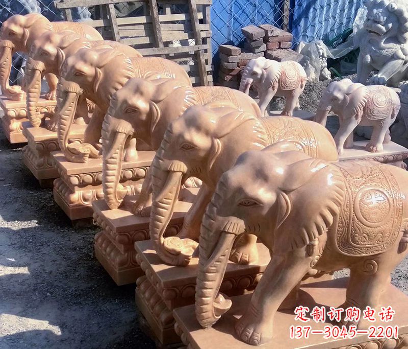 辽阳大象雕塑——传承历史,展现灵动!