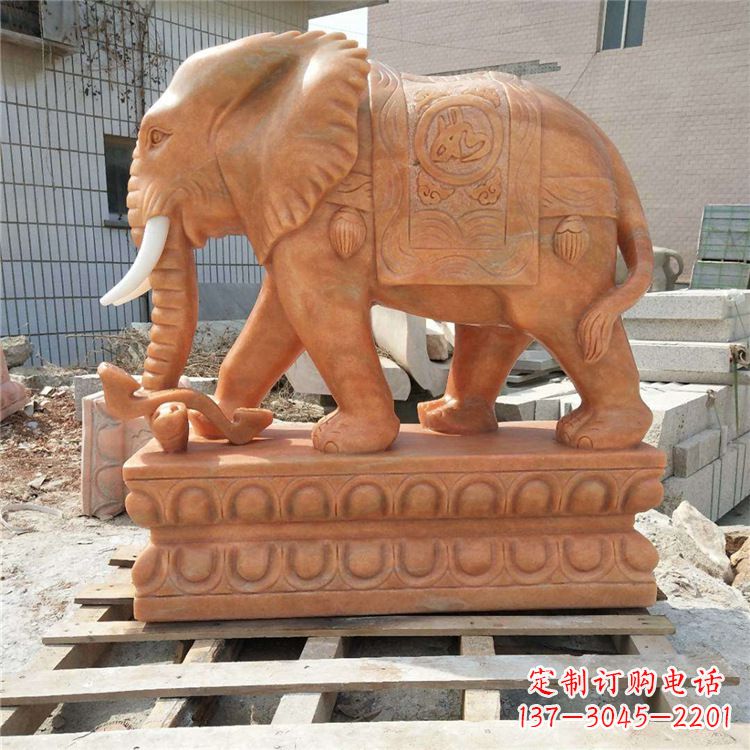 辽阳大象石雕画