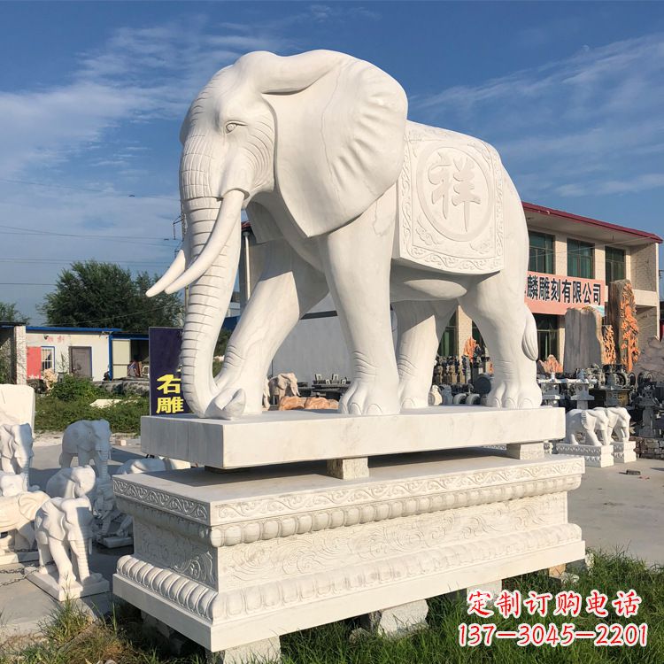 辽阳高品质大象石雕