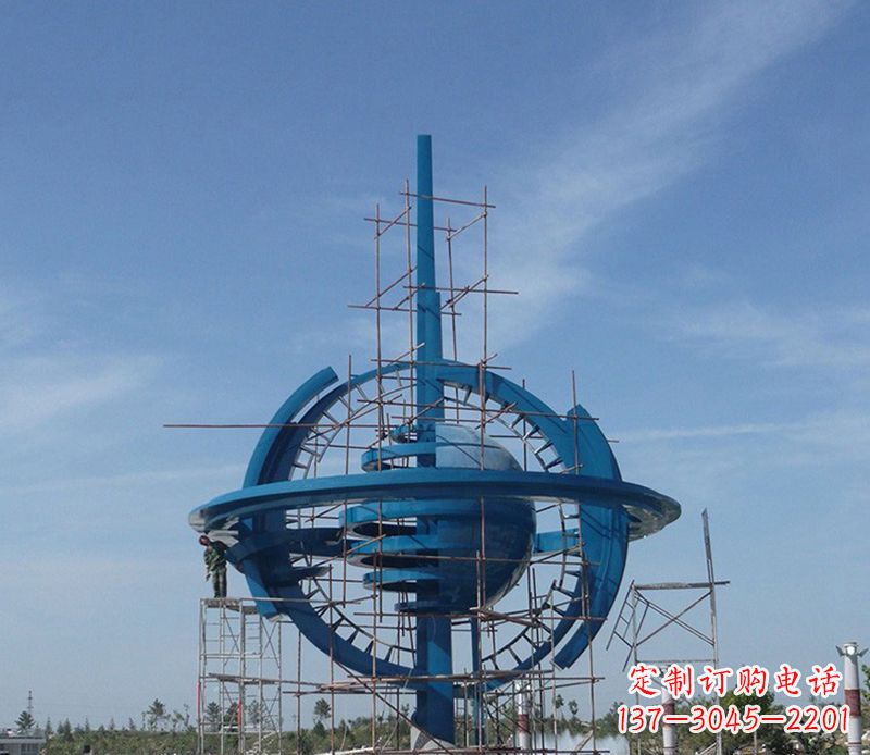 辽阳品质卓越的大型不锈钢地球雕塑