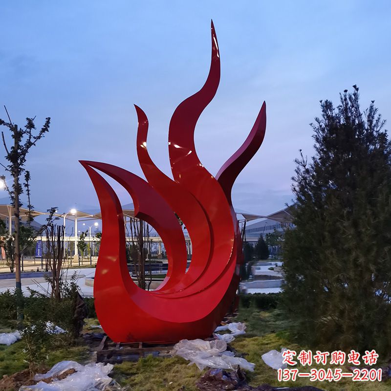 辽阳精致工艺大型不锈钢凤凰雕塑