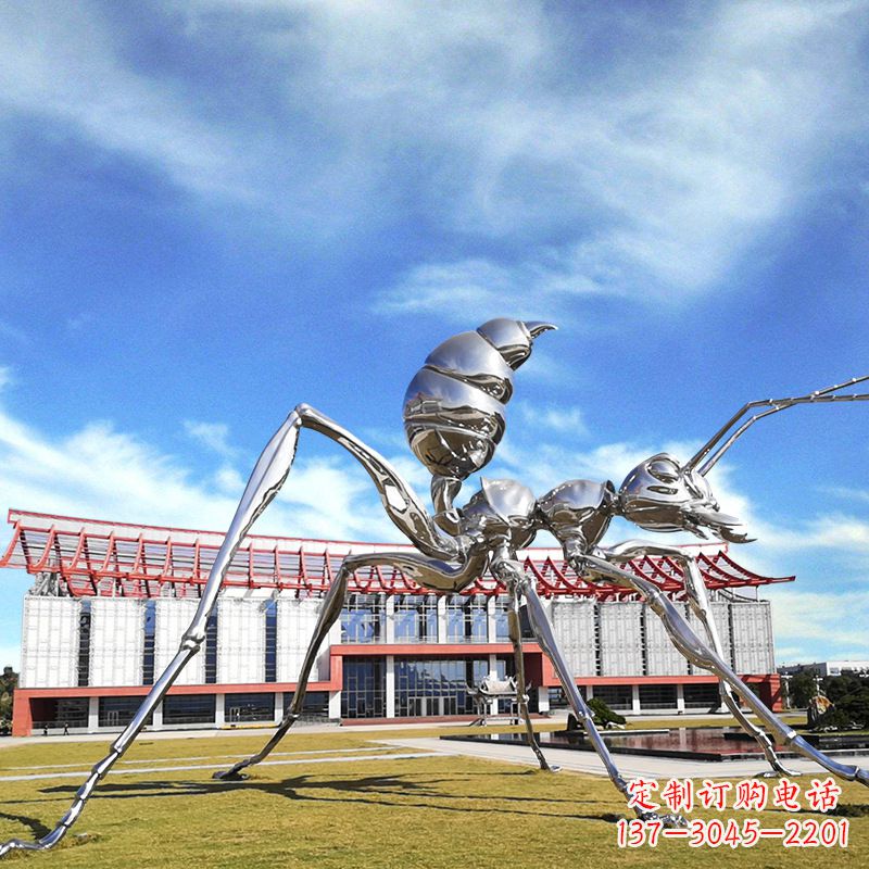辽阳大型不锈钢蚂蚁雕塑精工制作,绵延传奇