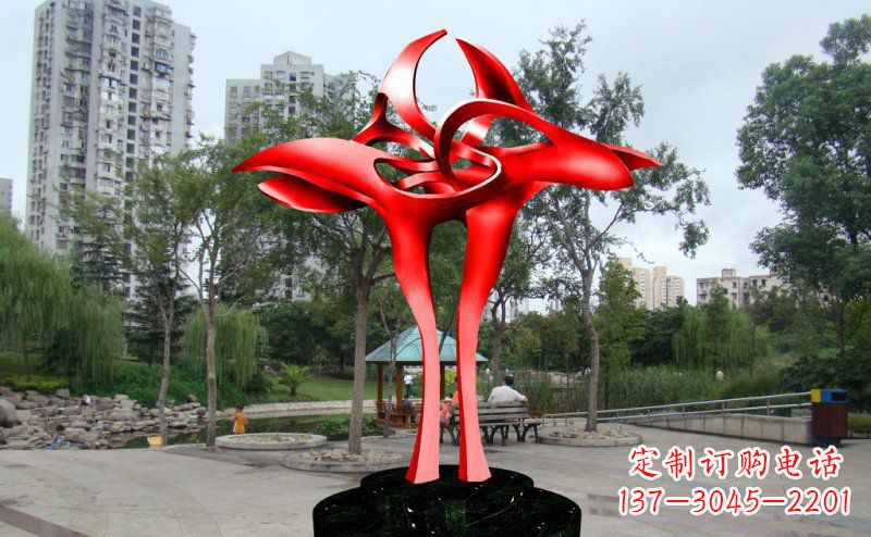 辽阳精美的不锈钢仙鹤雕塑