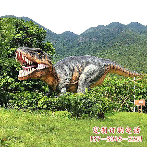 辽阳大型仿真恐龙公园雕塑