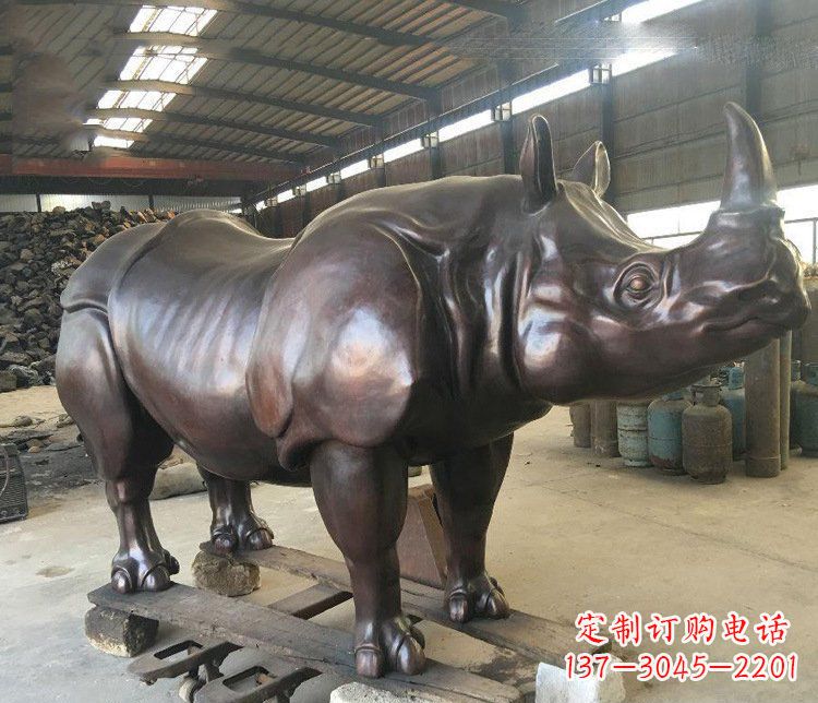 辽阳精致大型牛铜雕塑