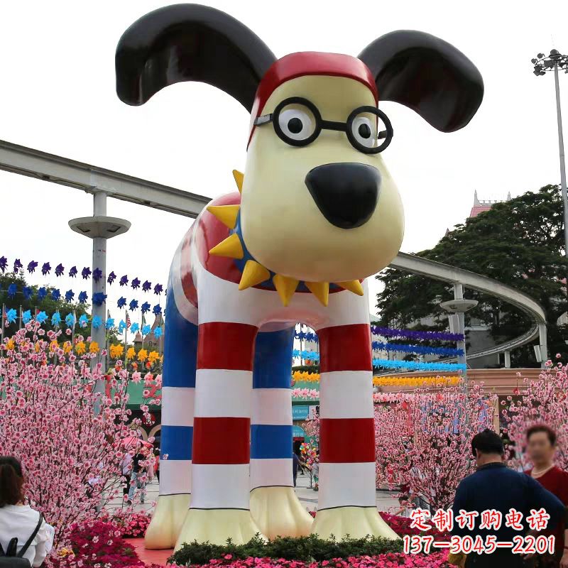 辽阳大型动物雕塑-增添商场广场景观美陈