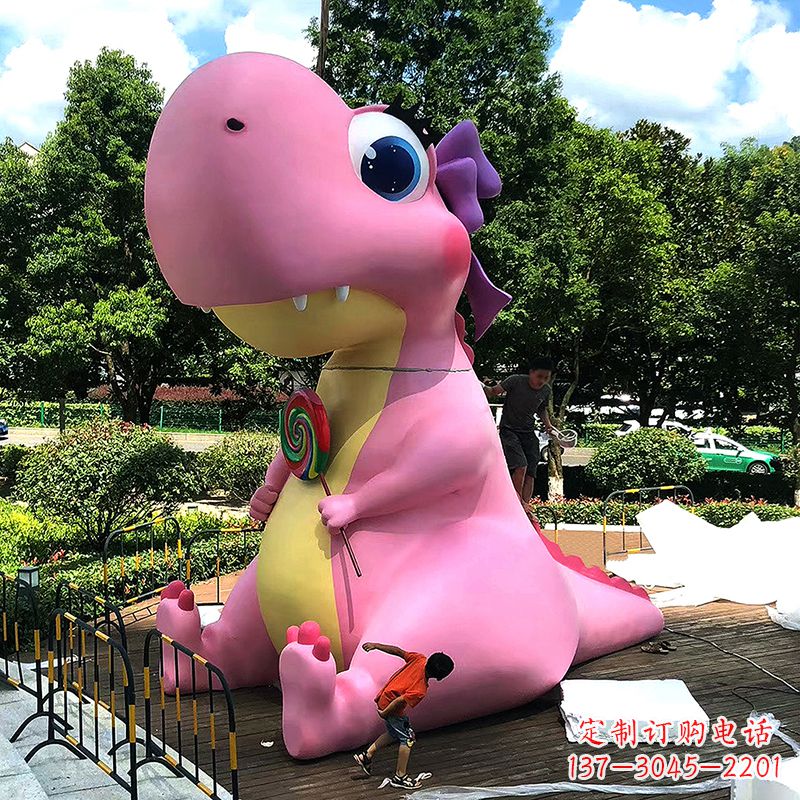 辽阳恐龙大型雕塑景观