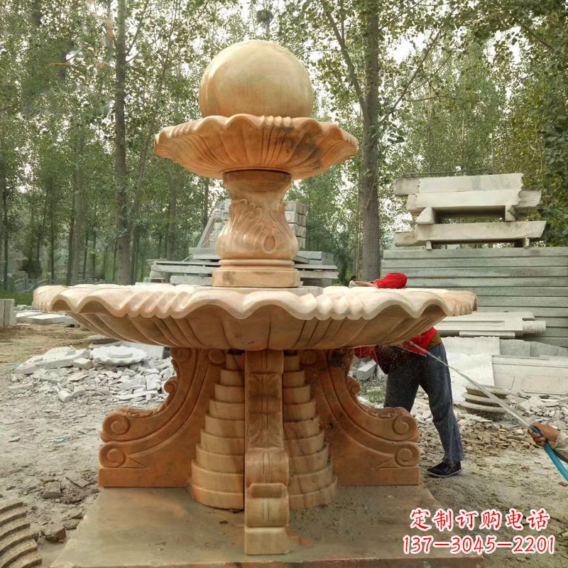 辽阳大型石雕喷泉
