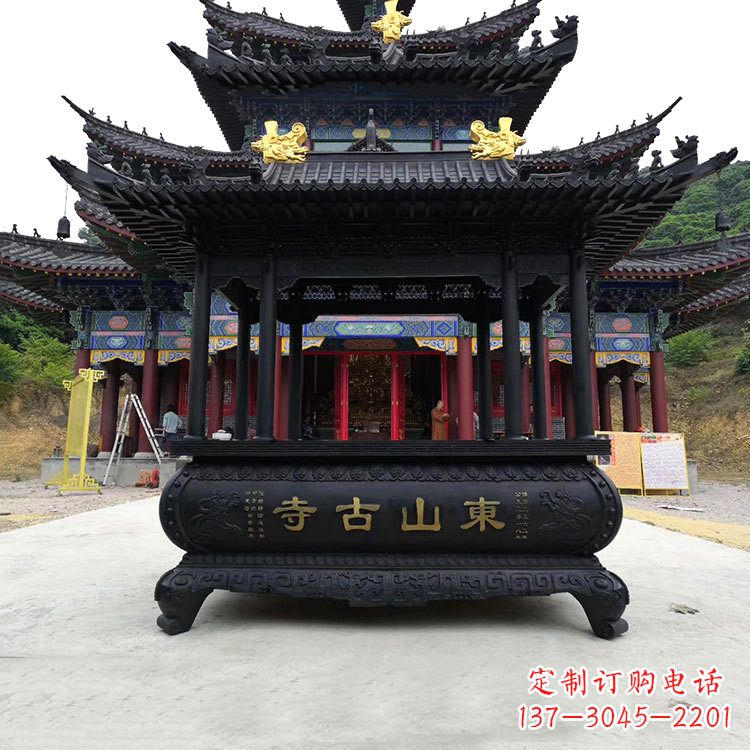 辽阳优雅古典大型香炉雕塑