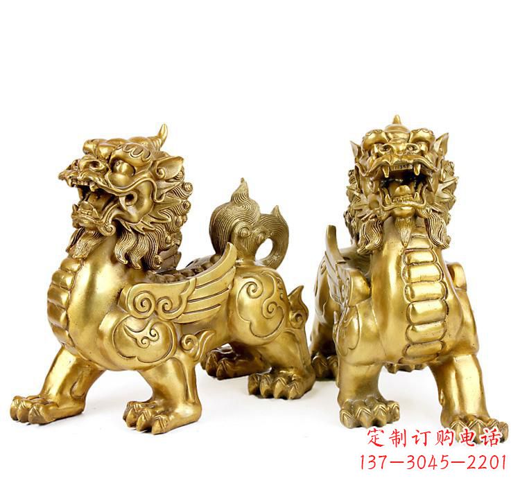 辽阳大型铜雕貔貅