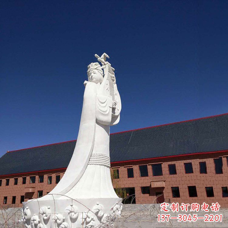 辽阳大型中国古代四大美女之王昭君出塞石雕塑