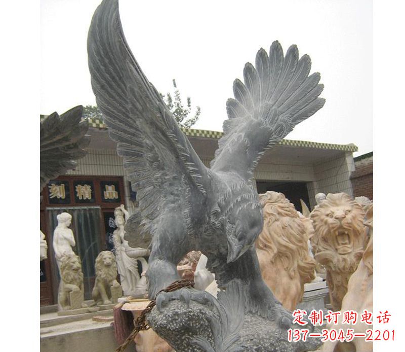 辽阳大展宏图老鹰石雕