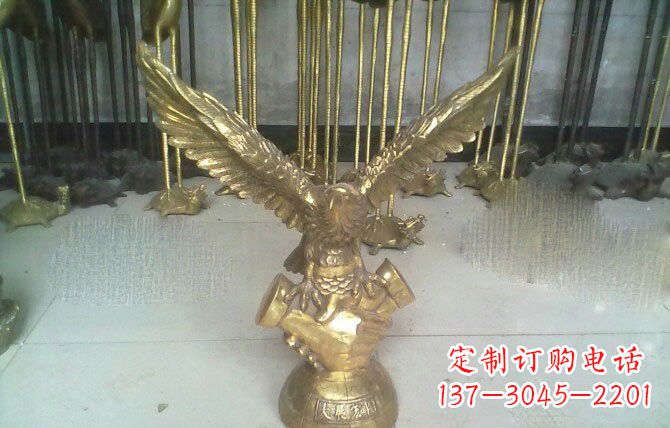 辽阳大展宏图老鹰铜雕