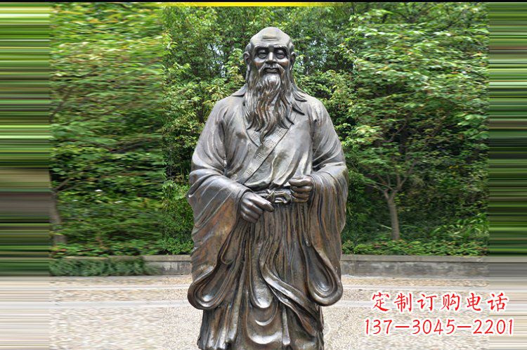 辽阳中领雕塑 | 仿老子雕塑，结合东方道家思想
