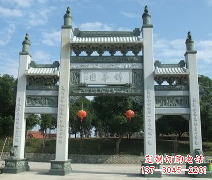 辽阳牌坊雕塑艺术品定制精品