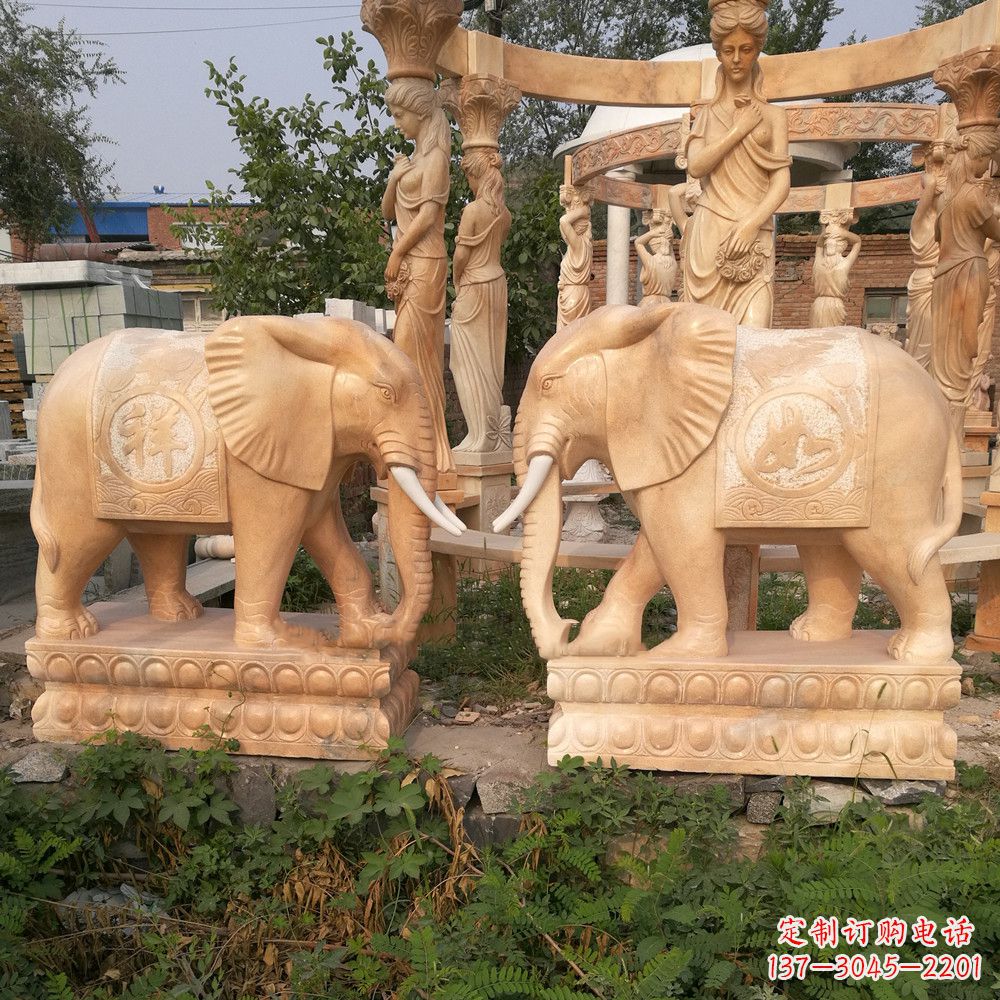辽阳优雅大象雕塑