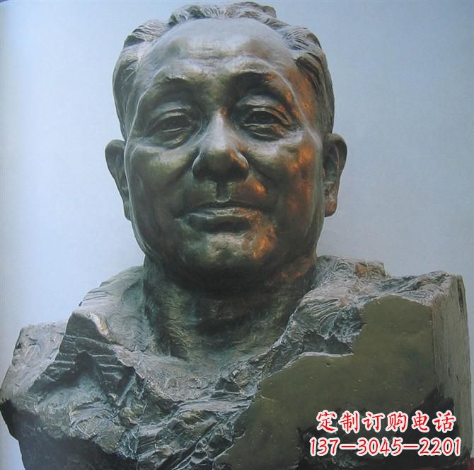 辽阳邓小平名人胸像铜雕