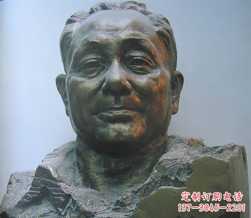 辽阳邓小平铜伟人校园名人铜雕
