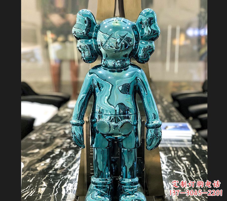 辽阳不锈钢机器人雕塑