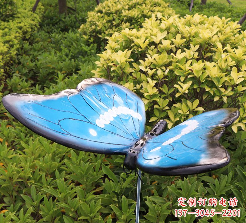 辽阳自然美妙的蝴蝶雕塑