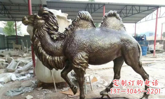 辽阳动物骆驼铜雕